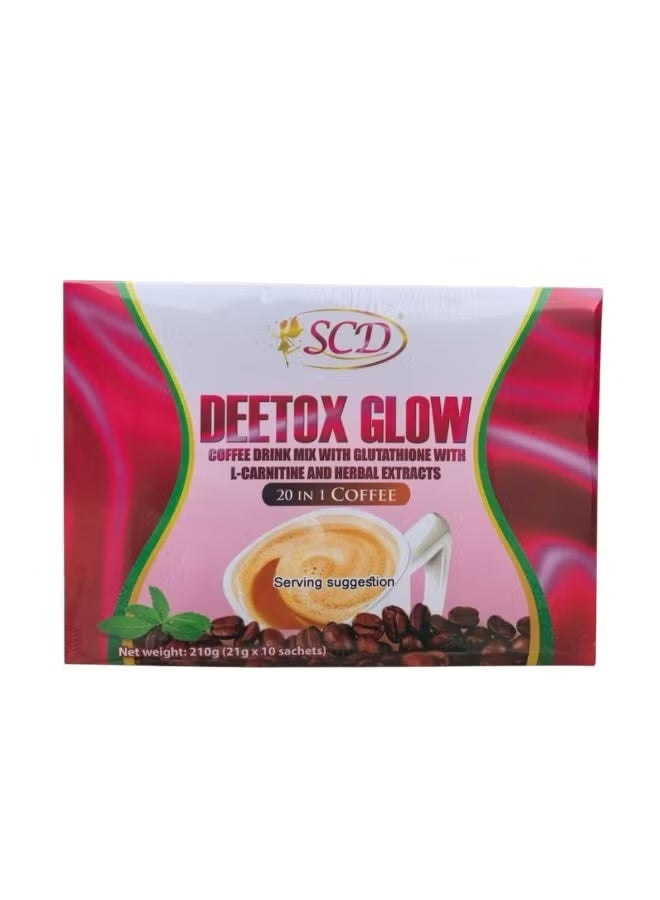 deetox glow 20 in 1 coffee